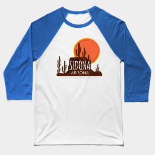 Vintage Sedona, Arizona Desert Sun Vortex Traveler Baseball T-Shirt